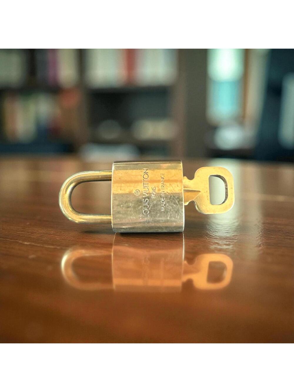 Vintage Padlock with Key LV #300